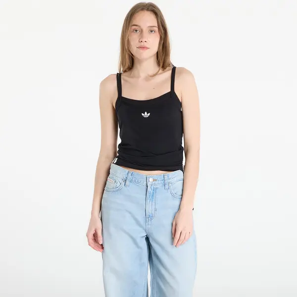 adidas Originals Majica bez rukava adidas Double Layered Tank Top Black/ Black S