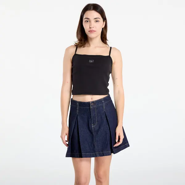Calvin Klein Majica bez rukava Calvin Klein Jeans Woven Label Rib Crop Black XL