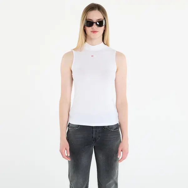 DIESEL Majica bez rukava DIESEL T-Mokky-Sl-Microdiv Tank Top White L