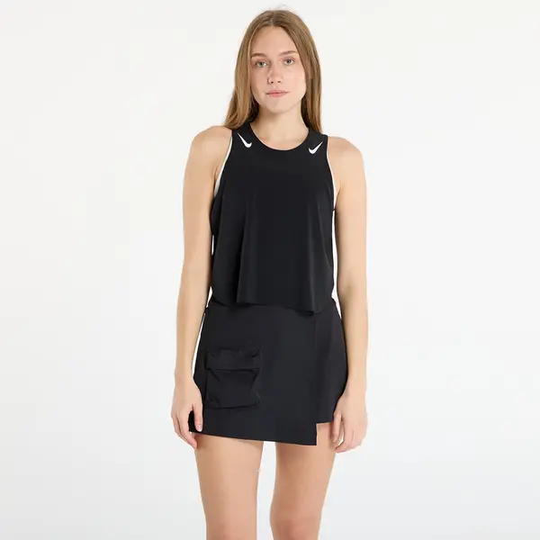 Nike Majica bez rukava Nike AeroSwift Women's Dri-FIT ADV Cropped Running Tank Top Black/ White L