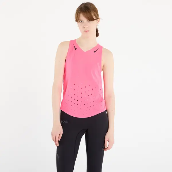 Nike Majica bez rukava Nike AeroSwift Women's Dri-FIT ADV Running Singlet Hyper Pink/ Black M