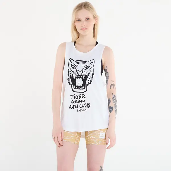 SAYSKY Majica bez rukava SAYSKY Tiger Combat Pro Singlet White M