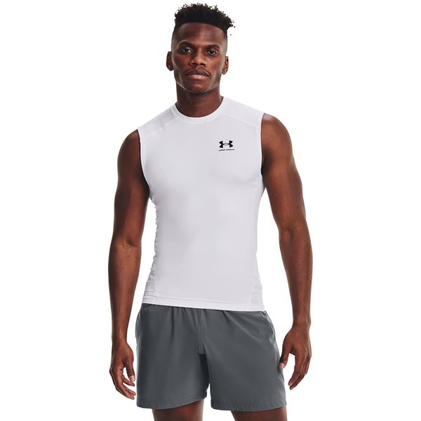 Under Armour Majica bez rukava Under Armour Hg Armour Comp Sl White/ Black XL