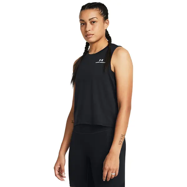 Under Armour Majica bez rukava Under Armour Vanish Energy Crop Tank Black XS