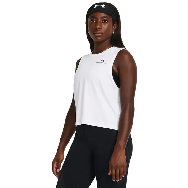 Under Armour Majica bez rukava Under Armour Vanish Energy Crop Tank White L
