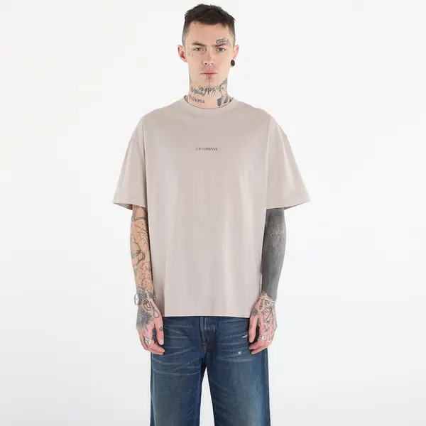C.P. Company Majica C.P. Company 30/1 Jersey Short Sleeve Logo T-Shir Multi/ Peacoat XL
