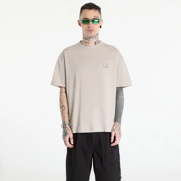 C.P. Company Majica C.P. Company 30/1 Jersey Short Sleeve Logo T-Shir Multi/ Peacoat XXL