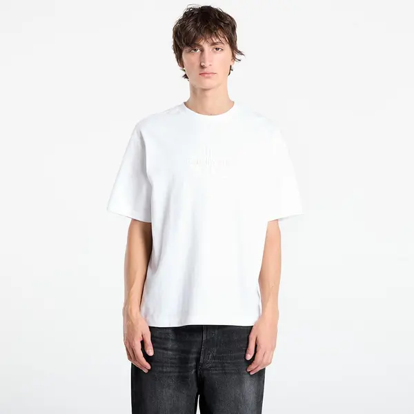 Calvin Klein Majica Calvin Klein Hi Low Emb 16S Jersey Tee White L