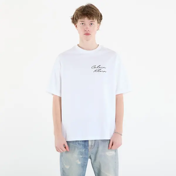 Calvin Klein Majica Calvin Klein Jeans 16S April Graphic Se Tee White M
