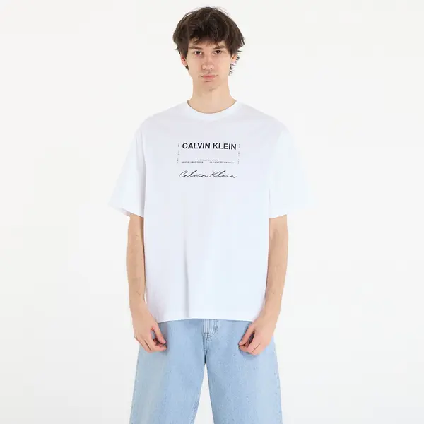 Calvin Klein Majica Calvin Klein Jeans 16S April Graphic Se Tee White XL