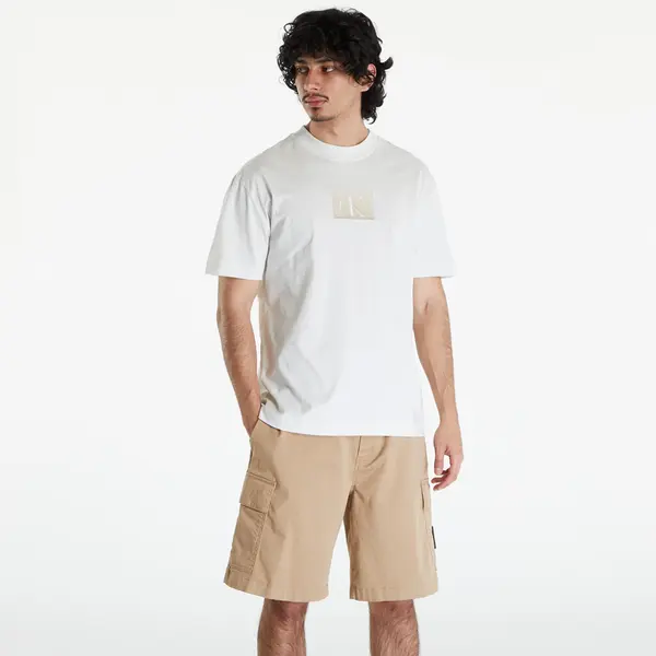 Calvin Klein Majica Calvin Klein Jeans Embroidery Patch T-Shirt White L