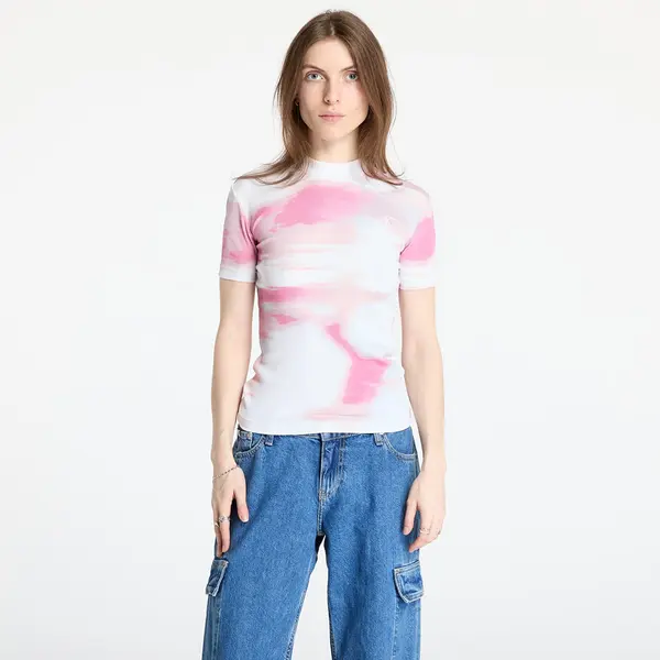 Calvin Klein Majica Calvin Klein Jeans Rib Tee White XL