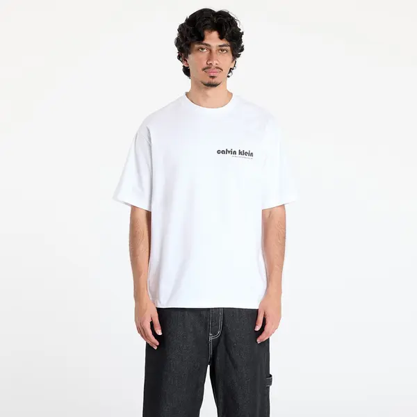 Calvin Klein Majica Calvin Klein Jeans Short Sleeve Tee Brilliant White L