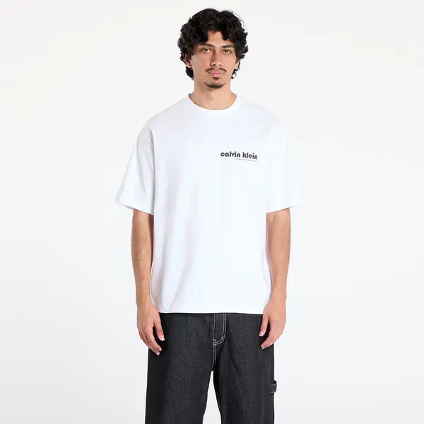 Calvin Klein Majica Calvin Klein Jeans Short Sleeve Tee Brilliant White XL