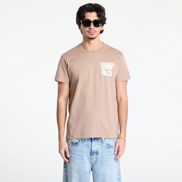 Calvin Klein Majica Calvin Klein Jeans Soft Box Monogram Tee Taupe Gray S