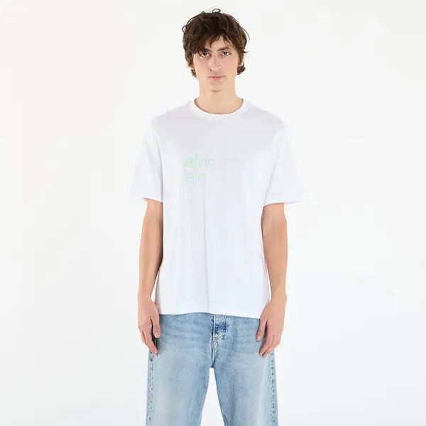 Calvin Klein Majica Calvin Klein Jeans Ss 20S Io Ck Graphic Tee White L
