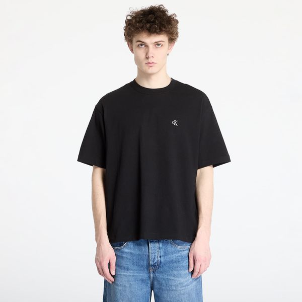 Calvin Klein Majica Calvin Klein Jeans Ss Relaxed Archive Logo Tee Black S