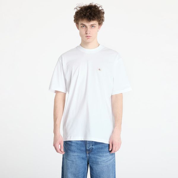 Calvin Klein Majica Calvin Klein Jeans Woven Label Relaxed Tee White M