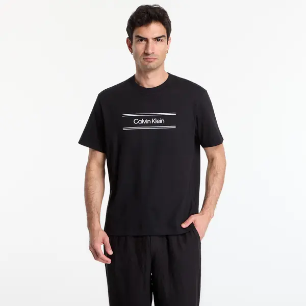 Calvin Klein Majica Calvin Klein Ss 20S Eu Spw Standard Graphic Tee Black XL