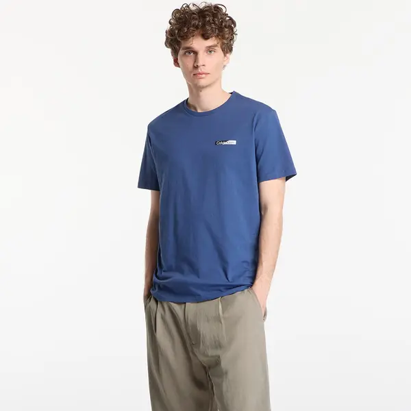 Calvin Klein Majica Calvin Klein Ss 30S Eu Spw Split Standard Graphic Tee Dark Denim S