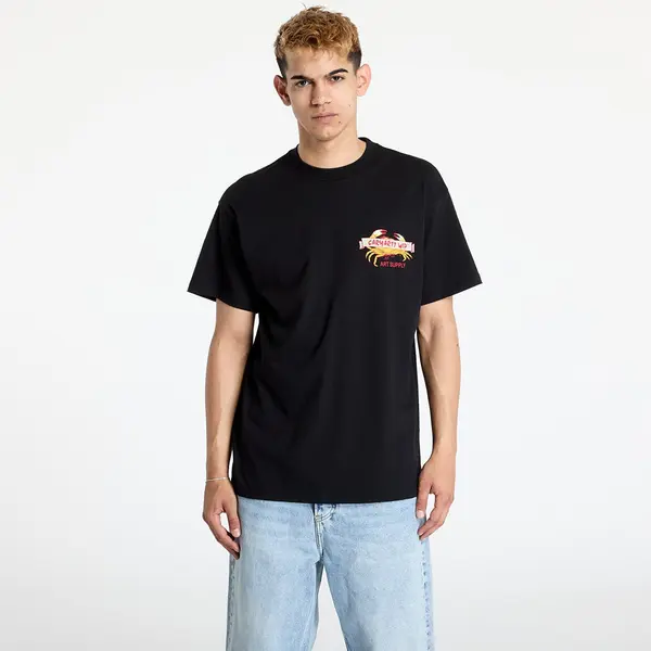 Carhartt WIP Majica Carhartt WIP Crab Paint Short Sleeve T-Shirt UNISEX Black XS