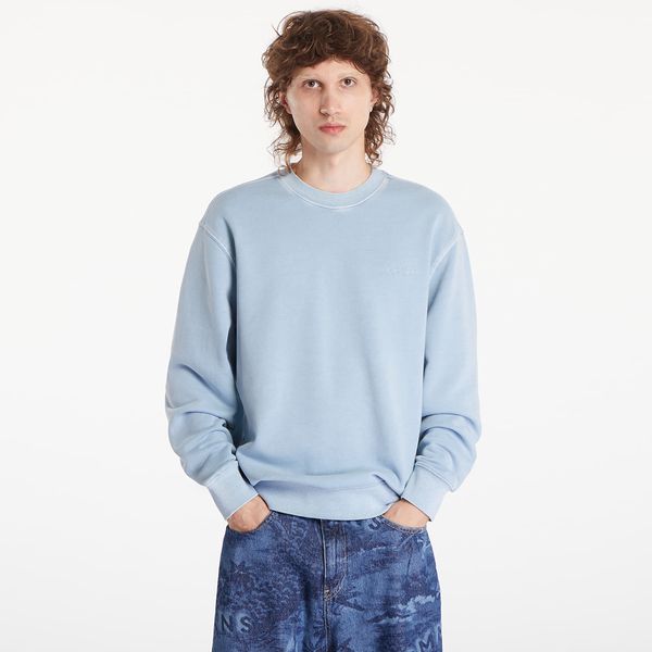 Carhartt WIP Majica Carhartt WIP Duster Script Sweatshirt UNISEX Misty Sky Garment Dyed XS