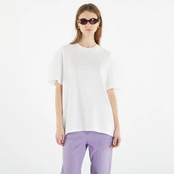Carhartt WIP Majica Carhartt WIP Duster Short Sleeve T-Shirt UNISEX White Garment Dyed XS