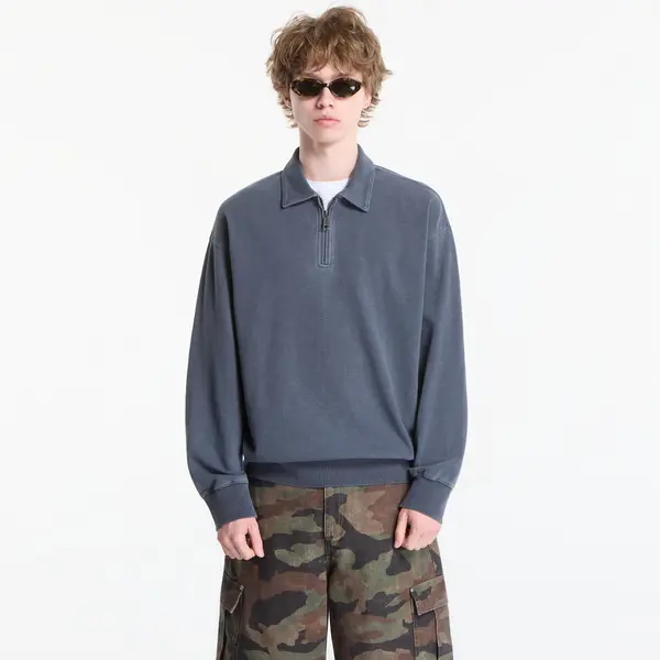 Carhartt WIP Majica Carhartt WIP Harper Polo UNISEX Carbon Garment Dyed L