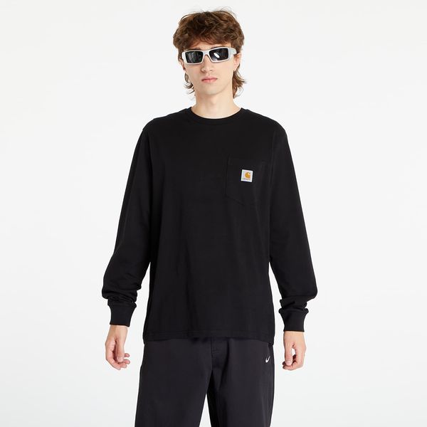 Carhartt WIP Majica Carhartt WIP Longsleeve Pocket T-Shirt UNISEX Black L