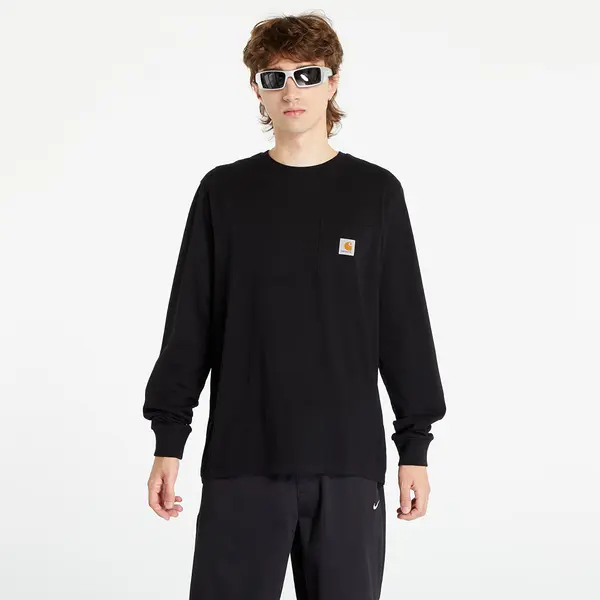 Carhartt WIP Majica Carhartt WIP Longsleeve Pocket T-Shirt UNISEX Black M