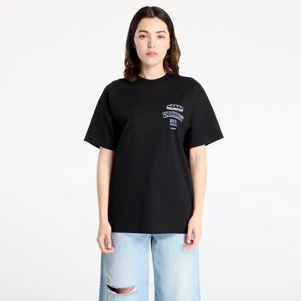 Carhartt WIP Majica Carhartt WIP Short Sleeve Sandwich T-Shirt UNISEX Black XS