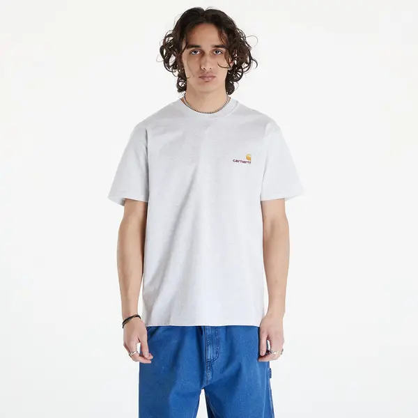 Carhartt WIP Majica Carhartt WIP S/S American Script T-Shirt UNISEX Ash Heather L