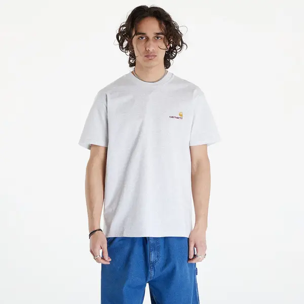 Carhartt WIP Majica Carhartt WIP S/S American Script T-Shirt UNISEX Ash Heather L