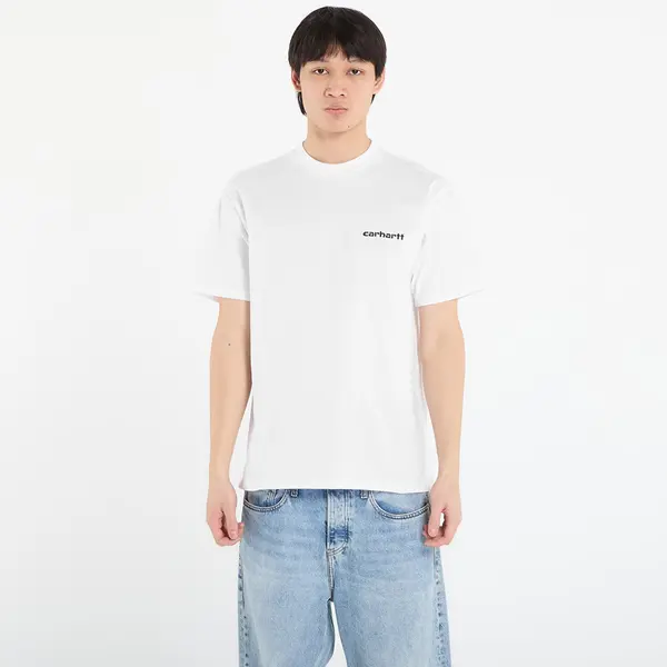 Carhartt WIP Majica Carhartt WIP S/S Archive Lines T-Shirt UNISEX White L