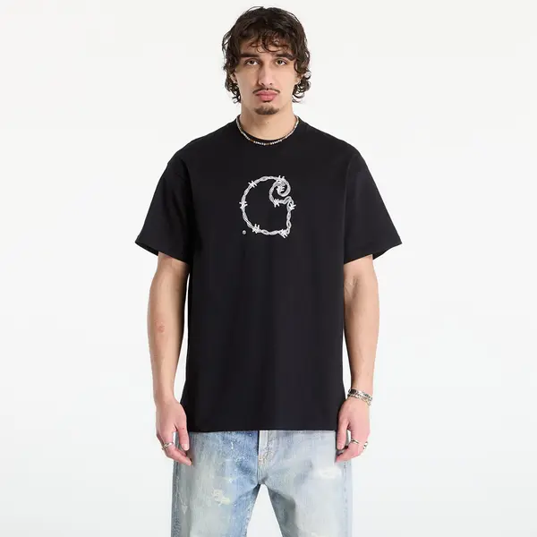 Carhartt WIP Majica Carhartt WIP S/S Barbwire C T-Shirt UNISEX Black M