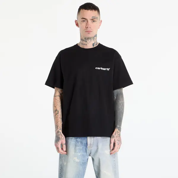 Carhartt WIP Majica Carhartt WIP S/S Caps T-Shirt UNISEX Black XL