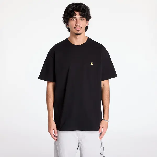 Carhartt WIP Majica Carhartt WIP S/S Chase T-Shirt Black/ Gold XL