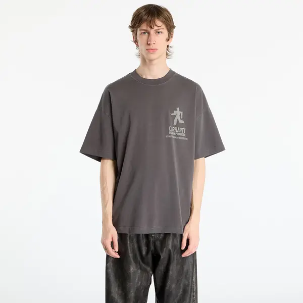 Carhartt WIP Majica Carhartt WIP S/S Distance T-Shirt UNISEX Graphite Stone Dyed S