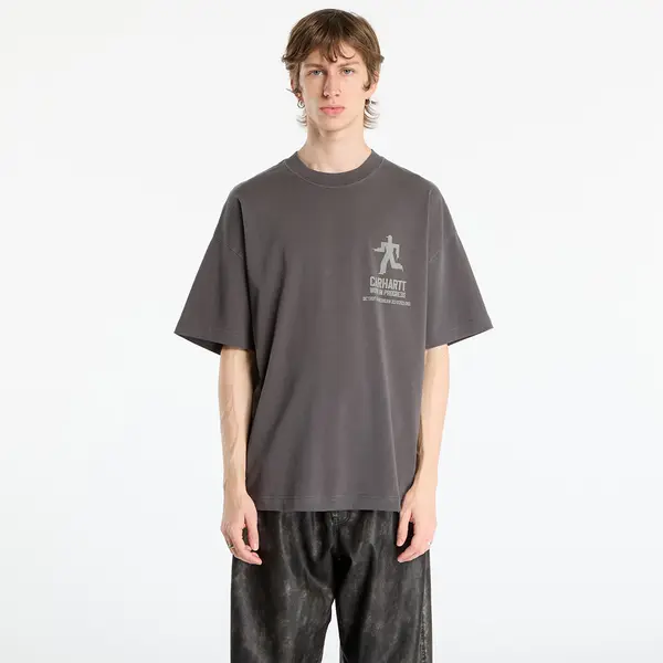 Carhartt WIP Majica Carhartt WIP S/S Distance T-Shirt UNISEX Graphite Stone Dyed S