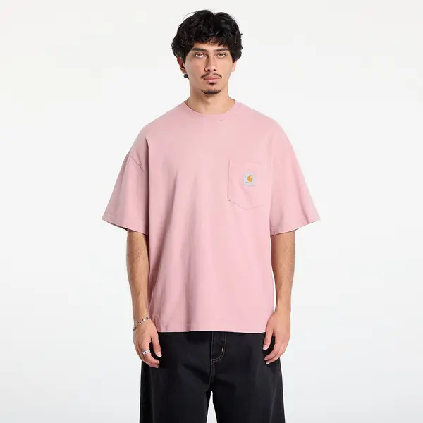 Carhartt WIP Majica Carhartt WIP S/S Hudson Pocket T-Shirt UNISEX Daphne Chalk Wash M