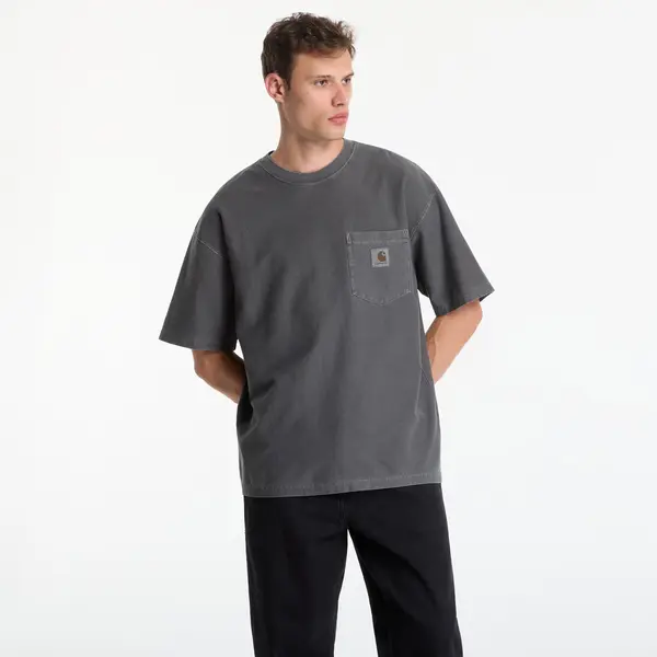 Carhartt WIP Majica Carhartt WIP S/S Loose Pocket T-Shirt UNISEX Black Garment Dyed XS