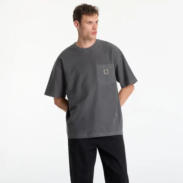 Carhartt WIP Majica Carhartt WIP S/S Loose Pocket T-Shirt UNISEX Black Garment Dyed XS