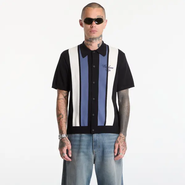 Carhartt WIP Majica Carhartt WIP S/S Mello Knit Shirt Mello Stripe/ Black L