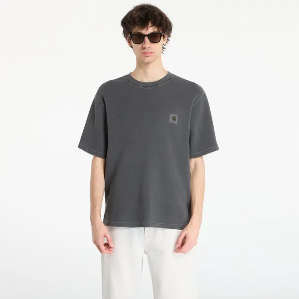 Carhartt WIP Majica Carhartt WIP S/S Nelson Waffle T-Shirt UNISEX Black XL