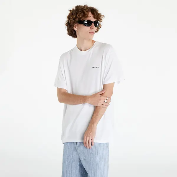 Carhartt WIP Majica Carhartt WIP S/S Script Embroidery T-Shirt White S