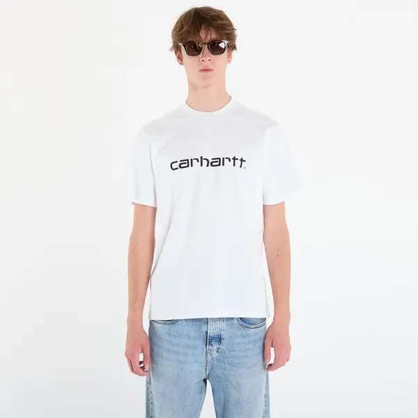 Carhartt WIP Majica Carhartt WIP S/S Script T-Shirt UNISEX White/ Black L