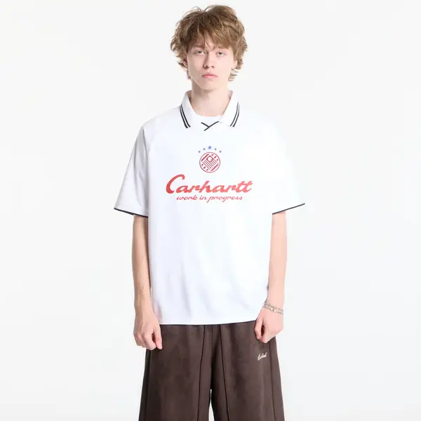 Carhartt WIP Majica Carhartt WIP S/S Terrace Football T-Shirt UNISEX Heart Train Jacquard, White L
