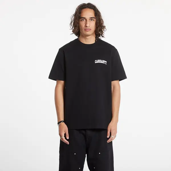 Carhartt WIP Majica Carhartt WIP S/S University Script T-Shirt Black/ White XS