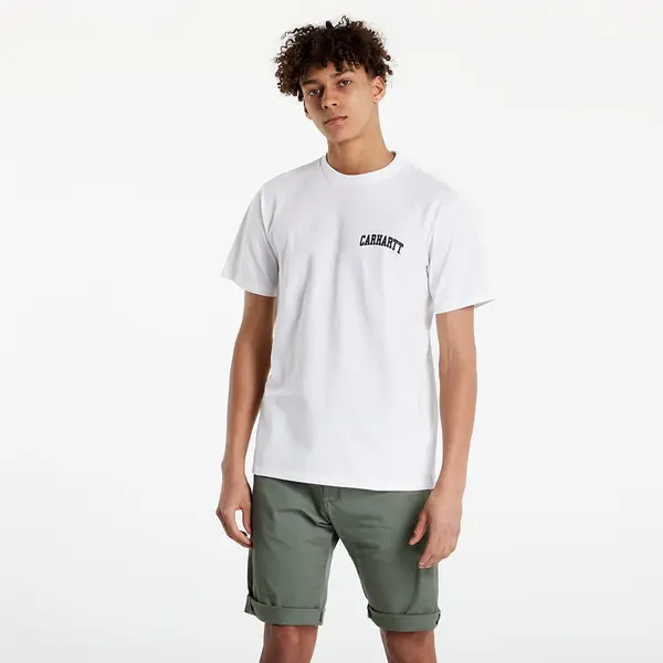 Carhartt WIP Majica Carhartt WIP S/S University Script T-Shirt White/ Black XS