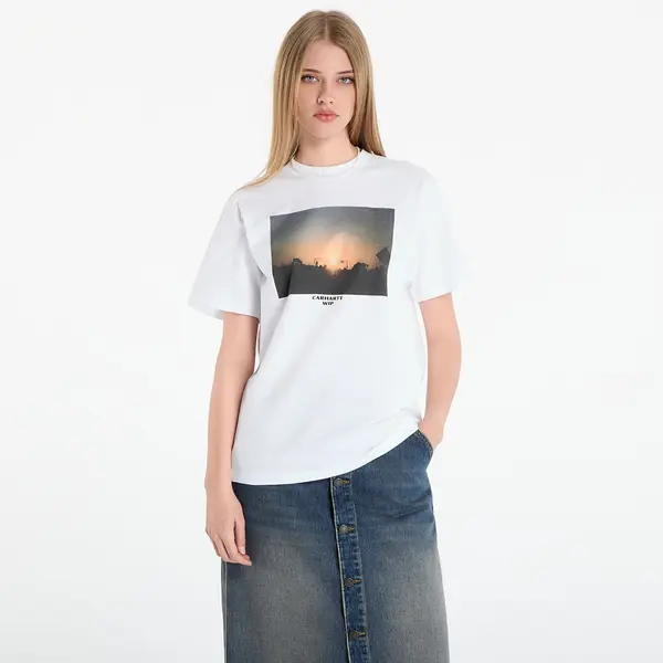 Carhartt WIP Majica Carhartt WIP S/S Warm Views T-Shirt UNISEX White S